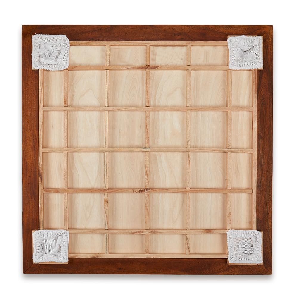 Tournament Carrom Board Set - 35 x 35 Inch Official Size Professional Game Board with Carrom Men & Stand | Perfect for Family Game Nights, Indoor Recreation, and Competitive Play