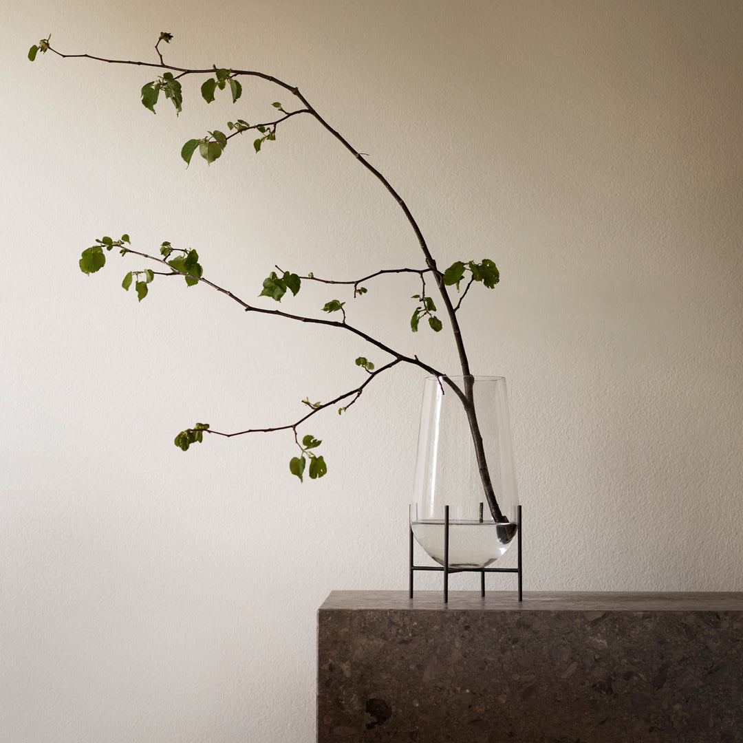 Theresa Arns Echasse Vase - Modern Ceramic Home Decor for Dining Table, Living Room & Office - Perfect for Flowers, Centerpieces & Interior Design