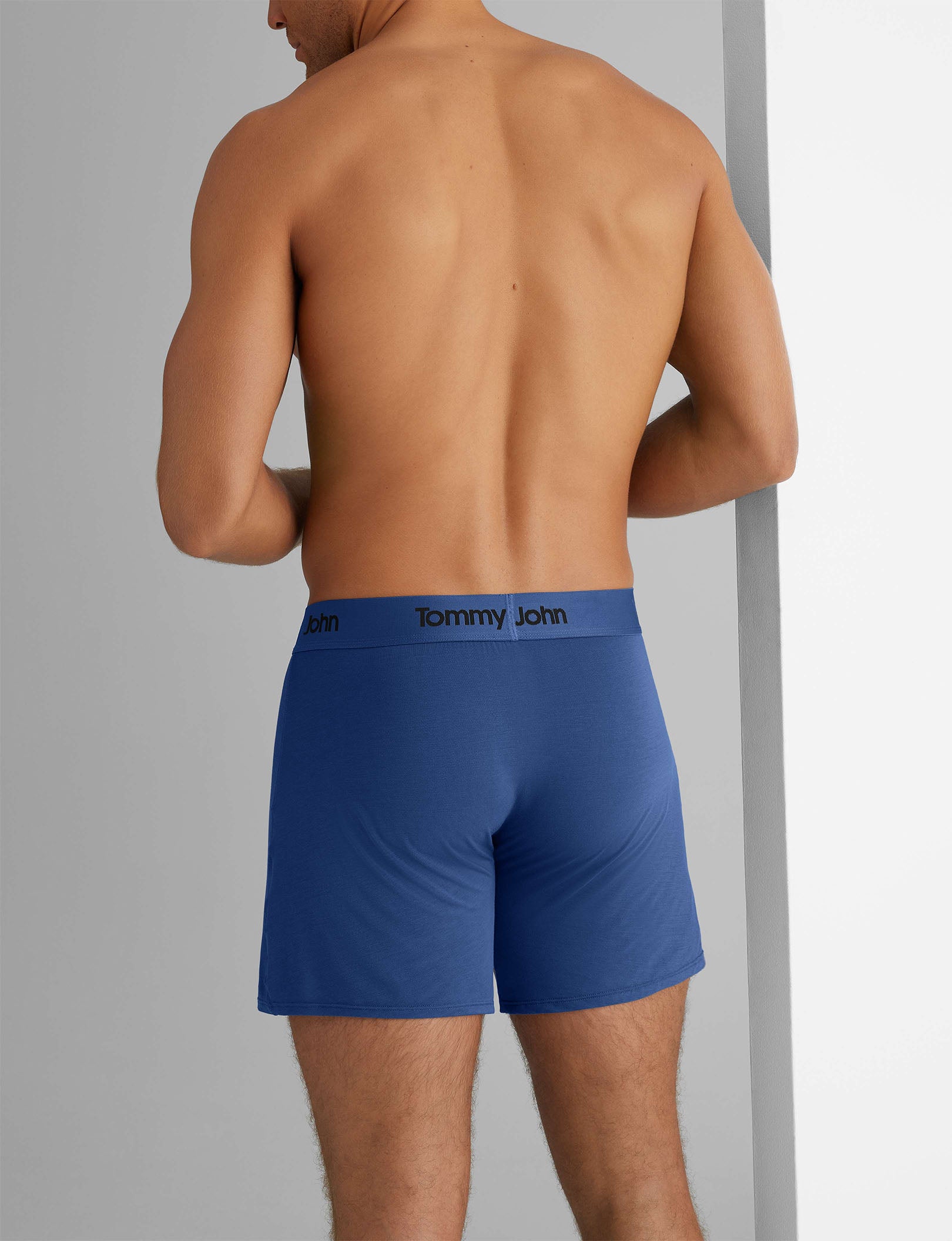 Breathable Second Skin Relaxed Fit Boxer Briefs - 6 Pack (Multicolor) | Ultra Soft & Comfortable Men's Underwear for All-Day Wear, Workout, and Lounge