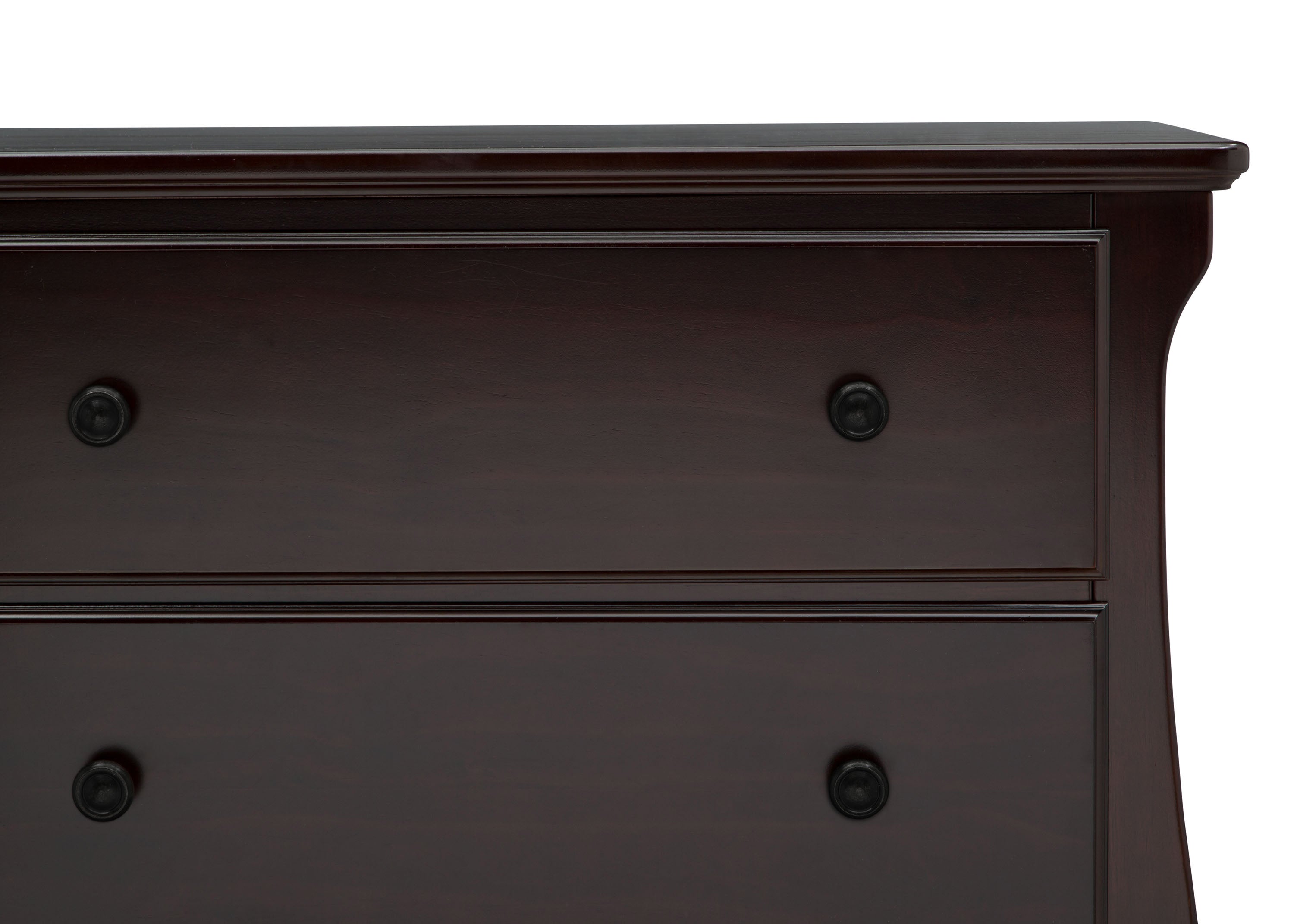 Lancaster 3 Drawer Dresser with Changing Table Top & Secure Interlocking Drawers - Perfect Nursery Storage Solution for Baby Clothes, Diapers & Essentials