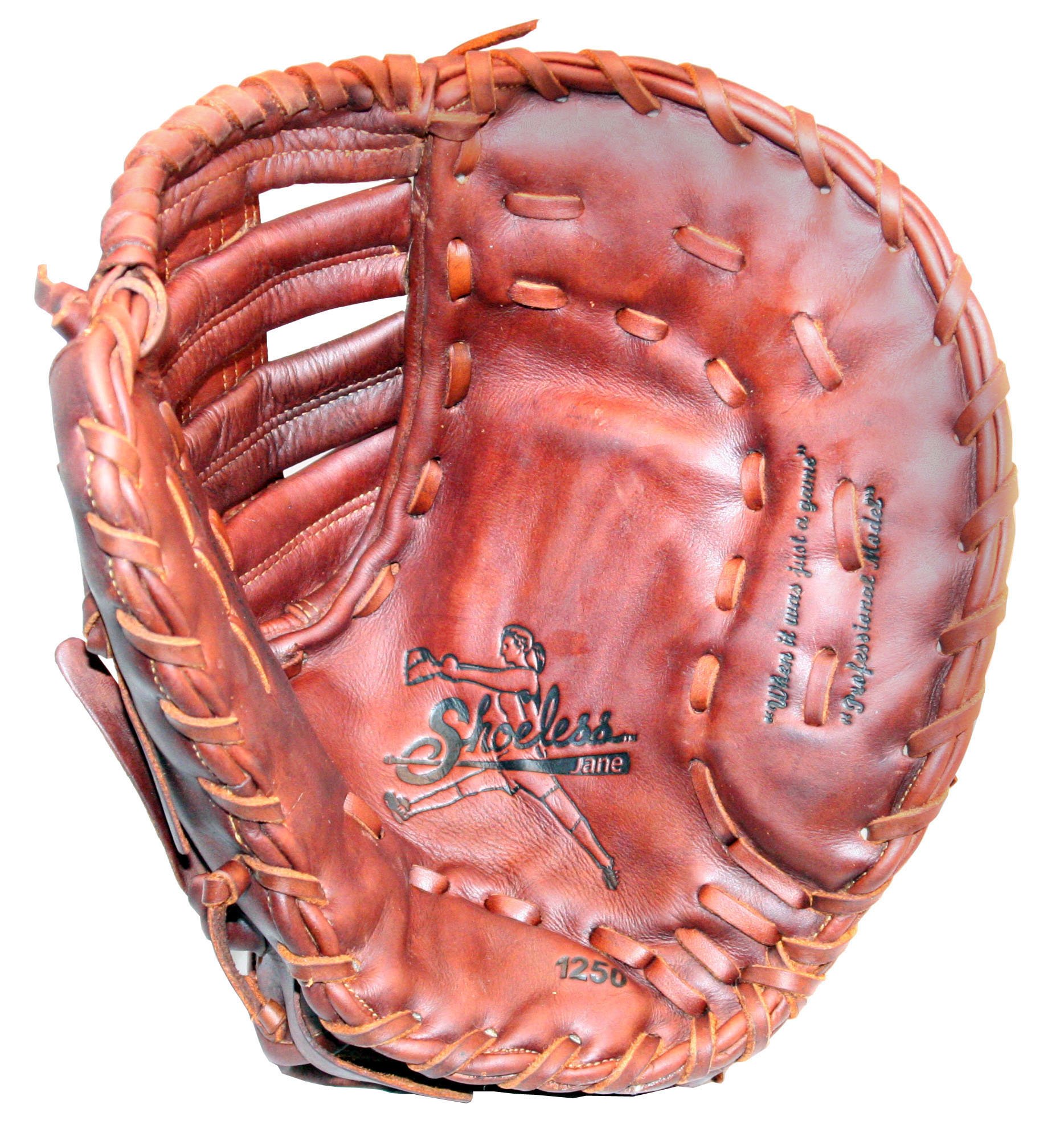 Shoeless Jane 12.5 Inch Fastpitch Softball First Base Glove - Perfect for Youth & Adult Fastpitch Games, Practice, and Training