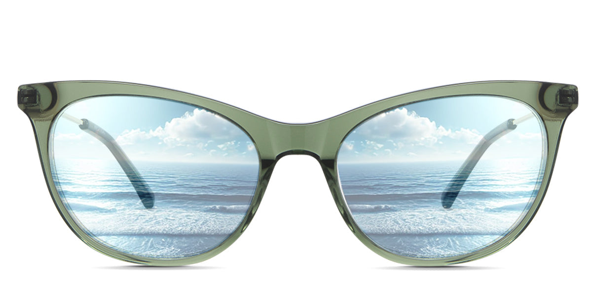Gaia Women's Prescription Tinted Glasses - Stylish & UV Protection for Reading, Driving & Outdoor Activities