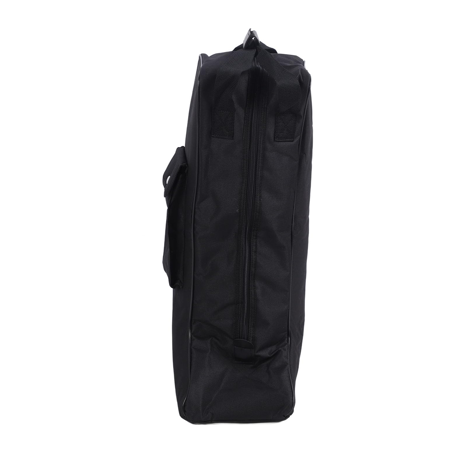 Portable Dust Proof Storage Bags for Tall Boots - Waterproof Oxford Cloth & Leather Zippered Shoe Organizers with Handle - Perfect for Cowboy Boots, Snow Boots, Riding Boots & Winter Footwear - Ideal for Travel, Storage & Closet Organization (Black)