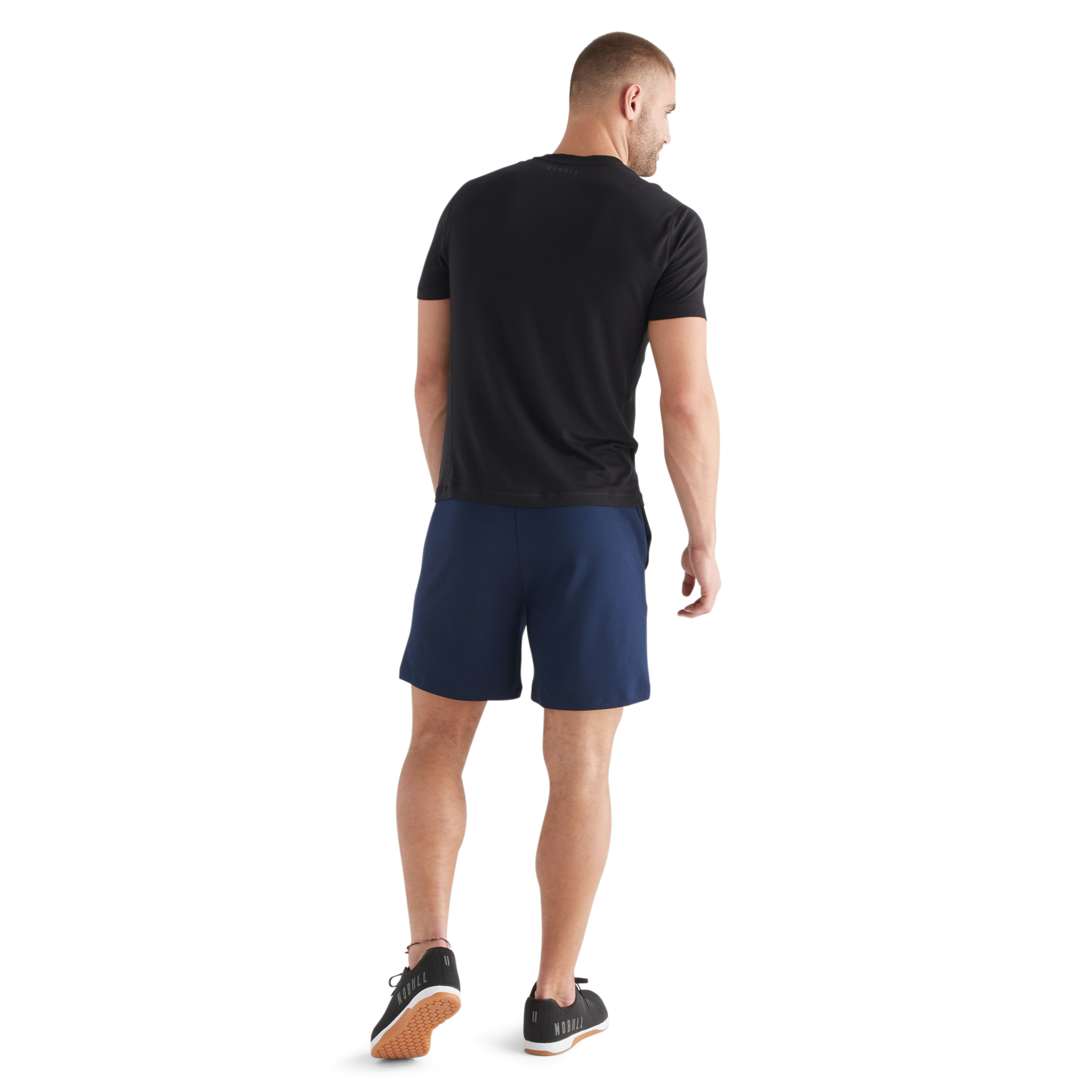 Men's Textured Knit Shorts - 7 Inch Inseam Comfortable Summer Casual Shorts for Outdoor Activities, Beach, and Gym
