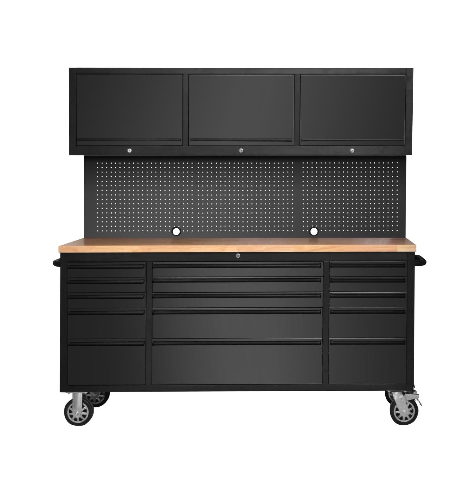 CT Copper 72-inch Mobile Tool Chest with 15 Drawers & Wheels - Garage Workshop Storage