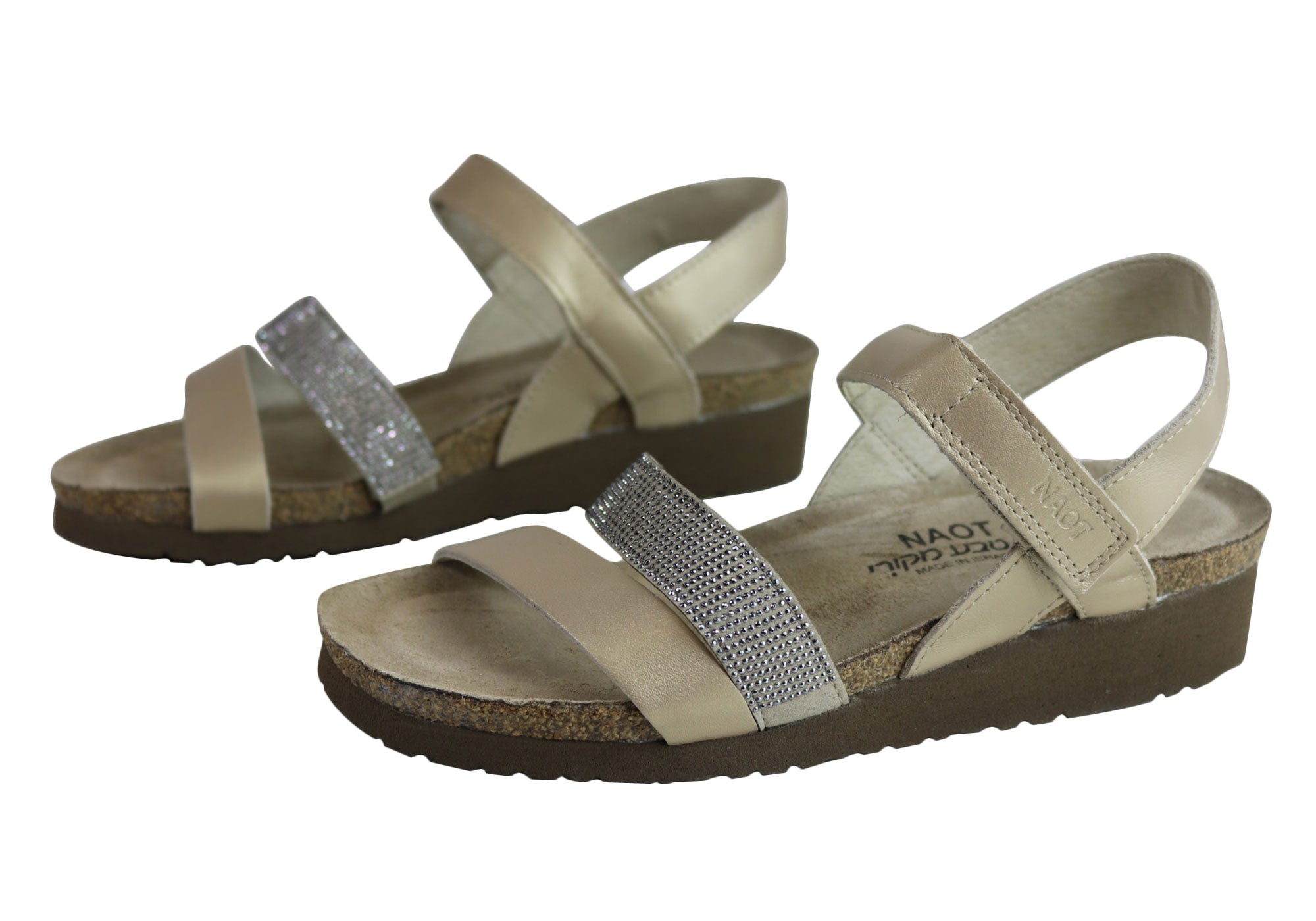 Naot Krista Women's Leather Comfortable Cushioned Supportive Sandals - Perfect for Walking, Travel & Everyday Wear