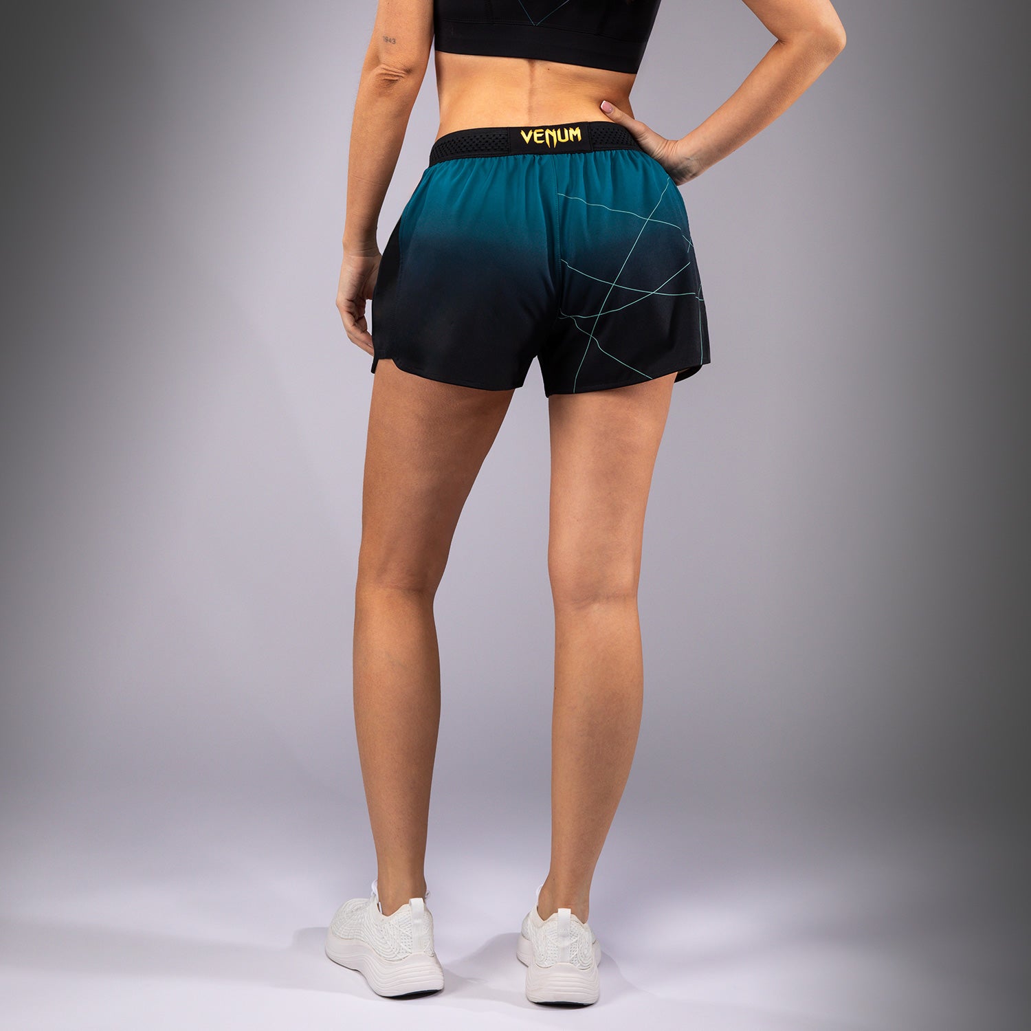 VENUM Tactical XT Training Shorts for MMA, Boxing & Fitness - Lightweight & Durable Black/Forest Green Combat Shorts - Perfect for Gym, Martial Arts & Outdoor Workouts