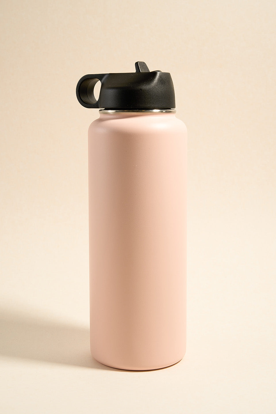 Blush Stainless Steel 1 Liter Water Bottle - Insulated, Leak Proof, BPA Free - Perfect for Gym, Hiking, Travel & Everyday Hydration