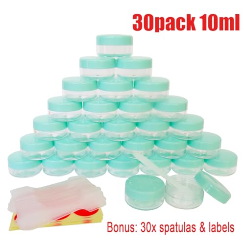 30x 10ml Green