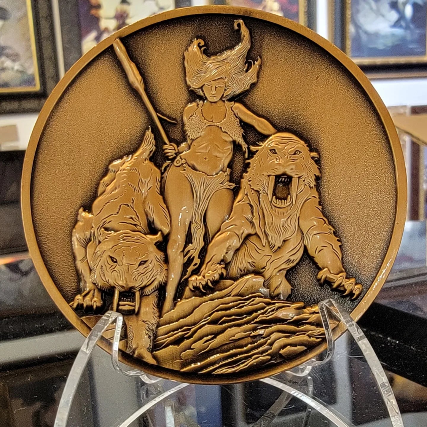 Goliath Coins Frank Frazetta Collector's Edition - Limited Edition Fantasy Art Coins for Collectors & Fans - Perfect for Display, Gifts, and Investment