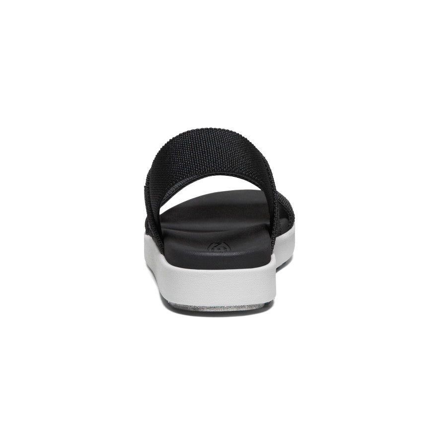 Elle Women's Backstrap Sandals - Comfortable Black Summer Sandals for Beach, Walking & Casual Outfits