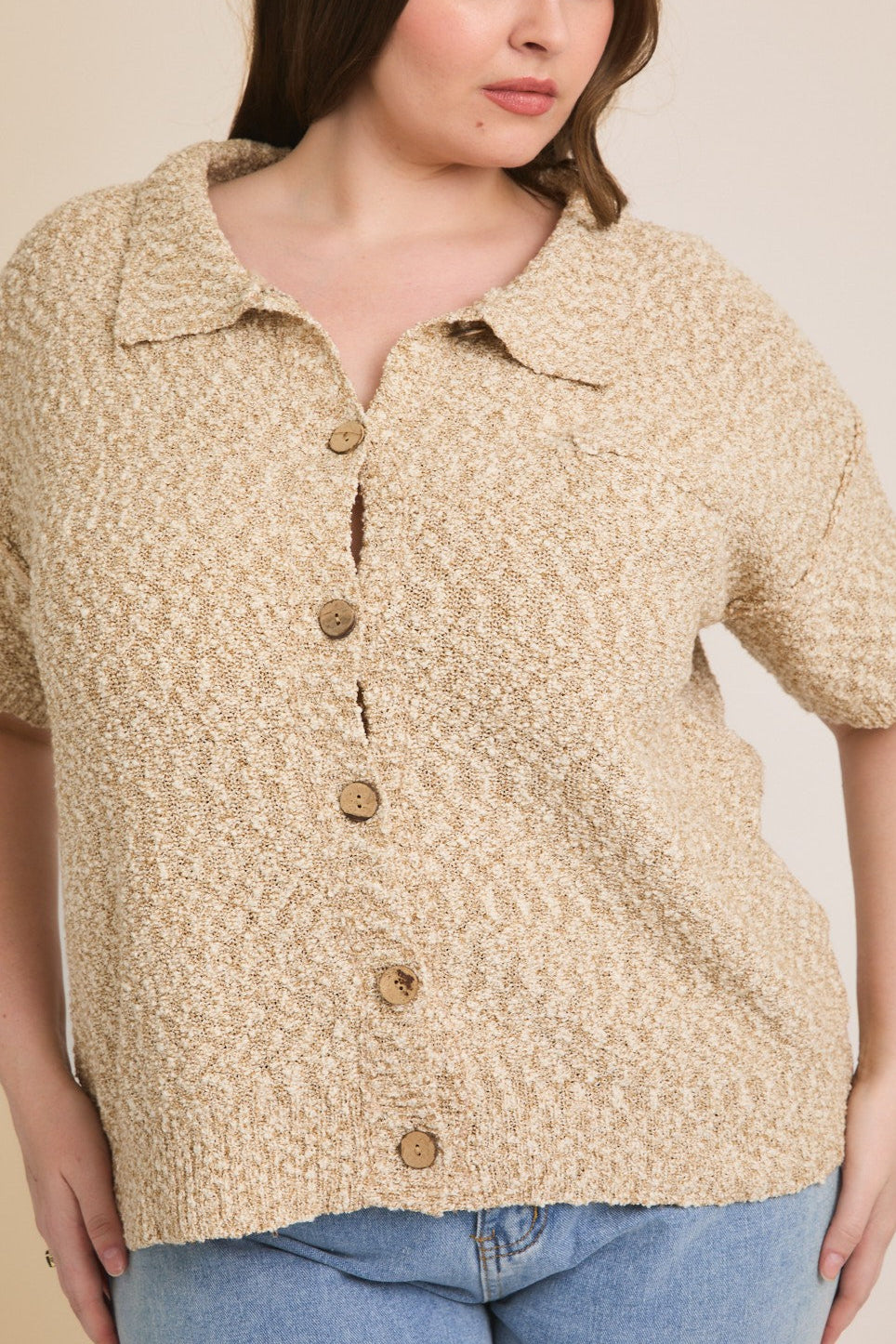 Textured Short Sleeve Cardigan for Women - Lightweight Open Front Knit Sweater | Perfect for Spring, Summer Layering & Casual Outfits