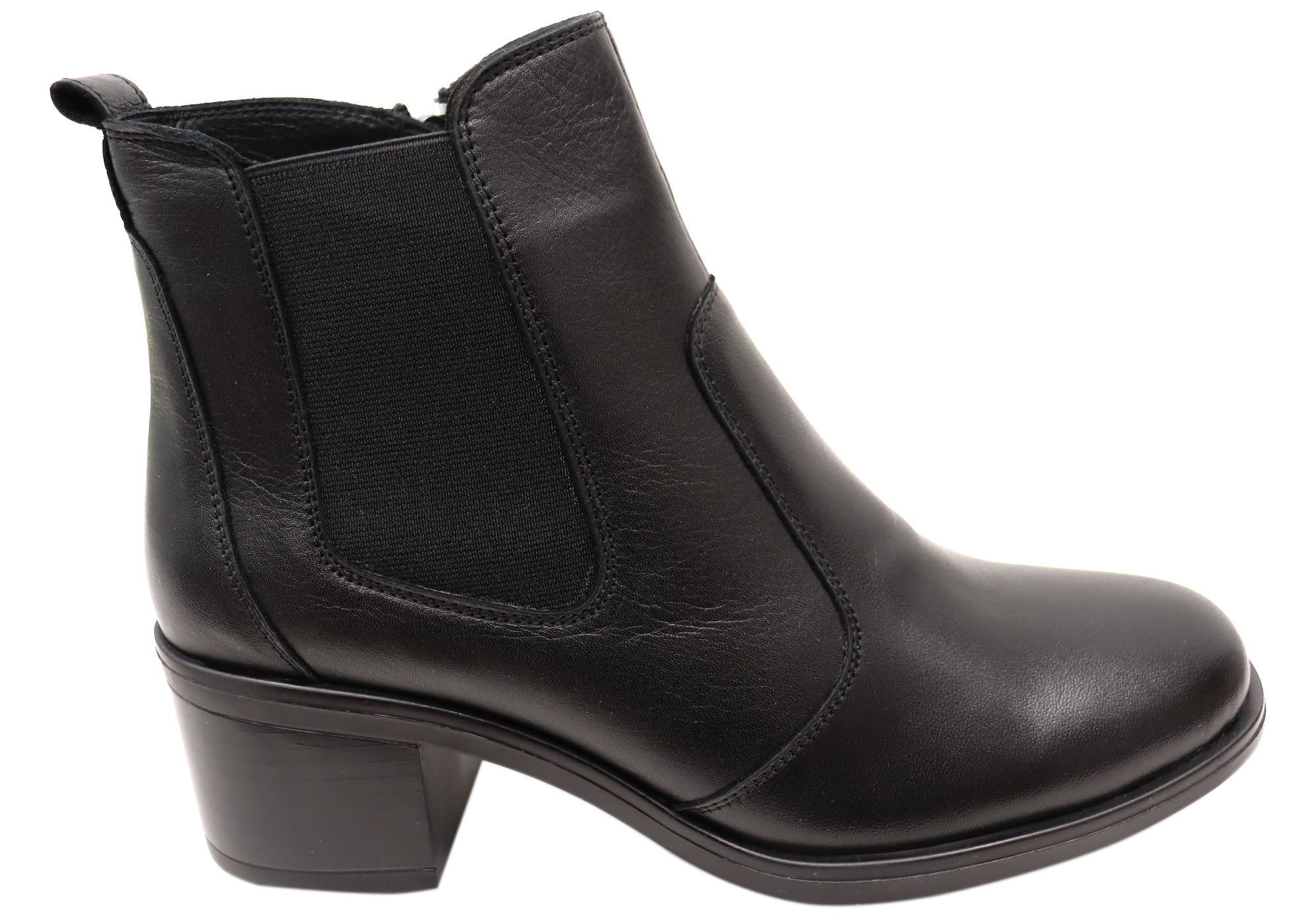 Orizonte Velmer Women's European Comfortable Leather Ankle Boots - Stylish & Soft for Walking, Work & Casual Outfits