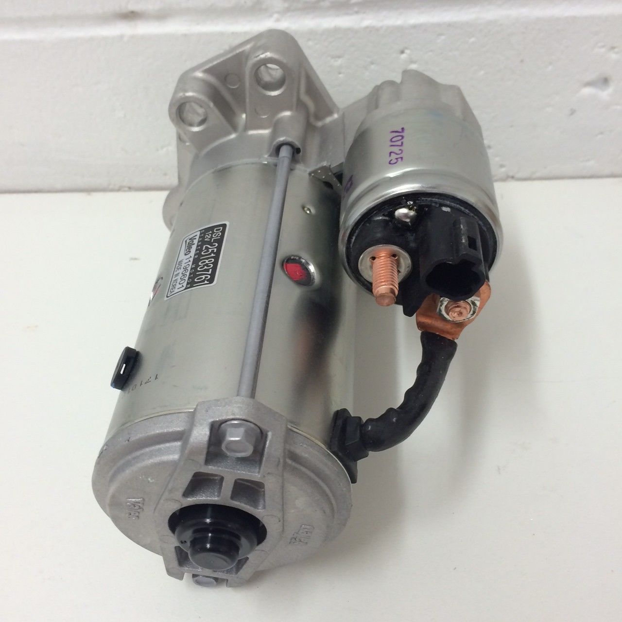 Genuine Holden Starter Motor for Cruze & Captiva Diesel Engines - Part Number 25183761 | Reliable Engine Starting Solution for Cold Weather & Daily Commuting