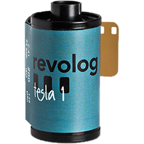 REVOLOG Tesla 1 200 Color Negative Film - 35mm Roll Film with 36 Exposures for Vintage Photography, Creative Projects & Artistic Shots - Perfect for Film Cameras, Travel Photography & Unique Visual Effects