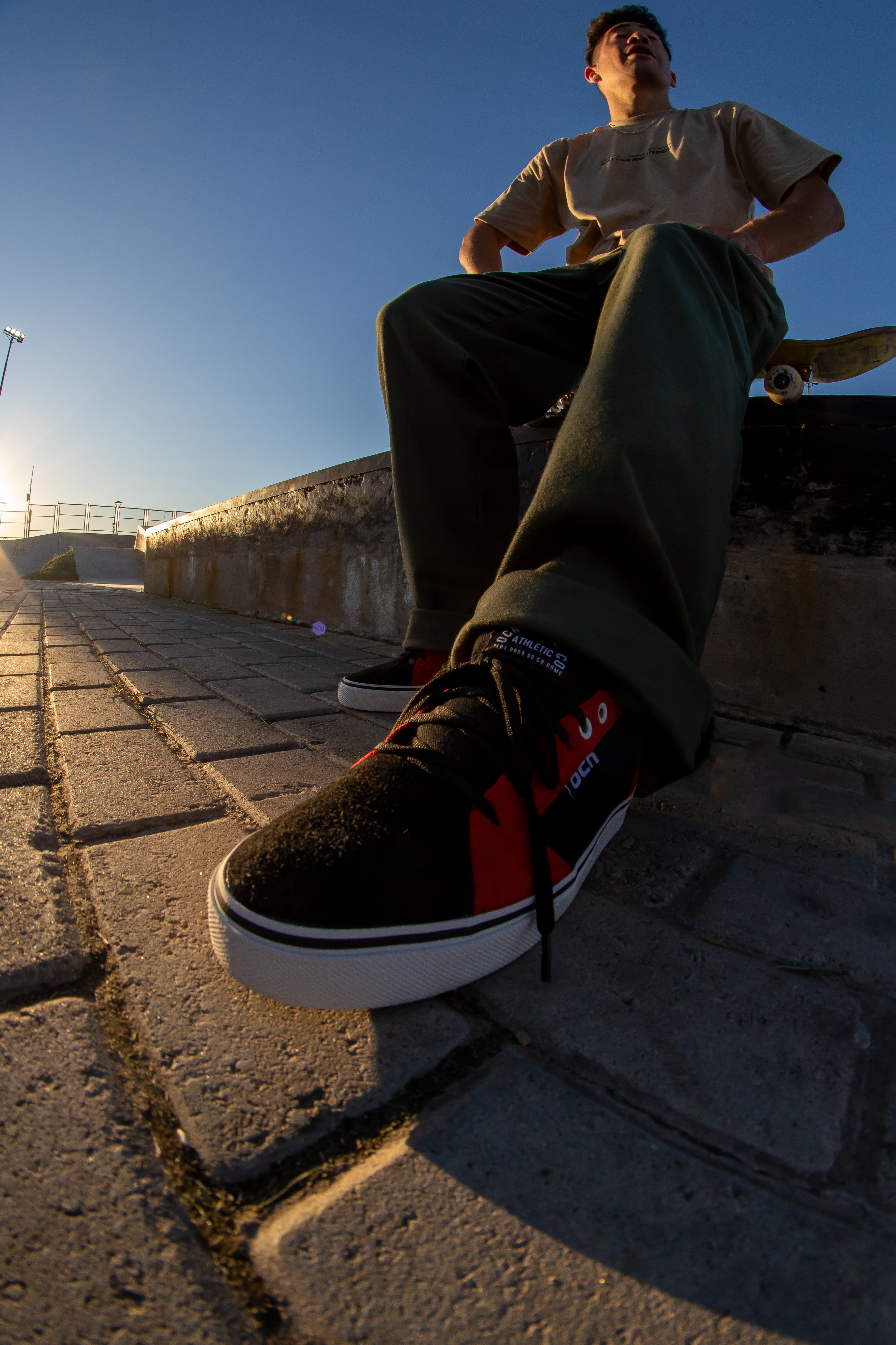 Unisex Ocn Comb Art Black/Red Sneakers - Comfortable & Stylish for Running, Walking & Casual Wear
