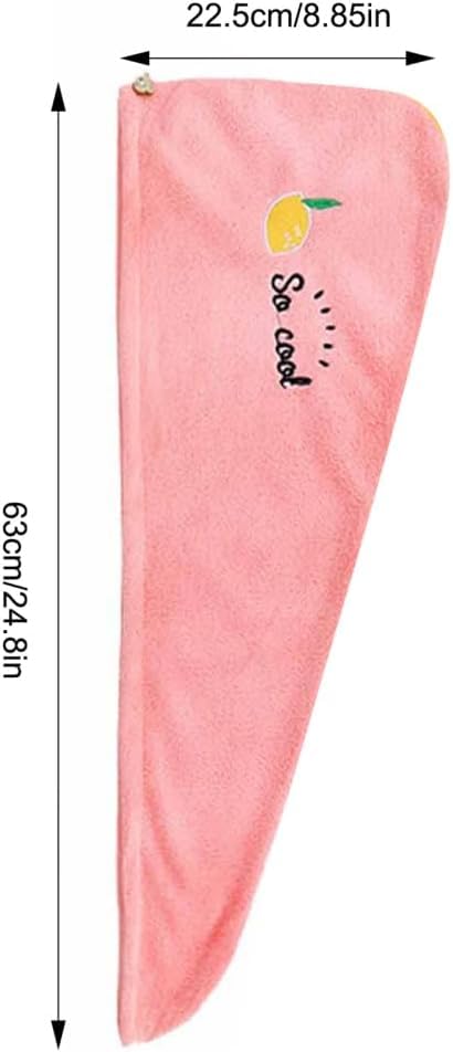 **LX PRODUCTS Microfiber Hair Wrap Turban - Ultra Absorbent Quick-Drying Towel for Wet Hair, Salon & Home Use (Pack of 3) - Perfect for Shower, Swimming & Post-Workout Hair Care**