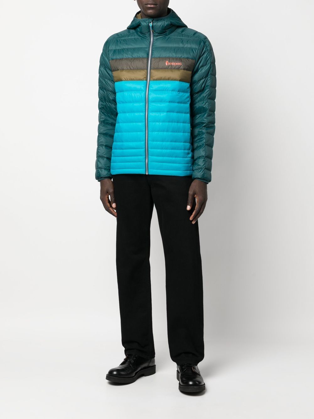 COTOPAXI Men's Lightweight Waterproof Jacket - Blue Outdoor Raincoat for Hiking, Camping & Travel