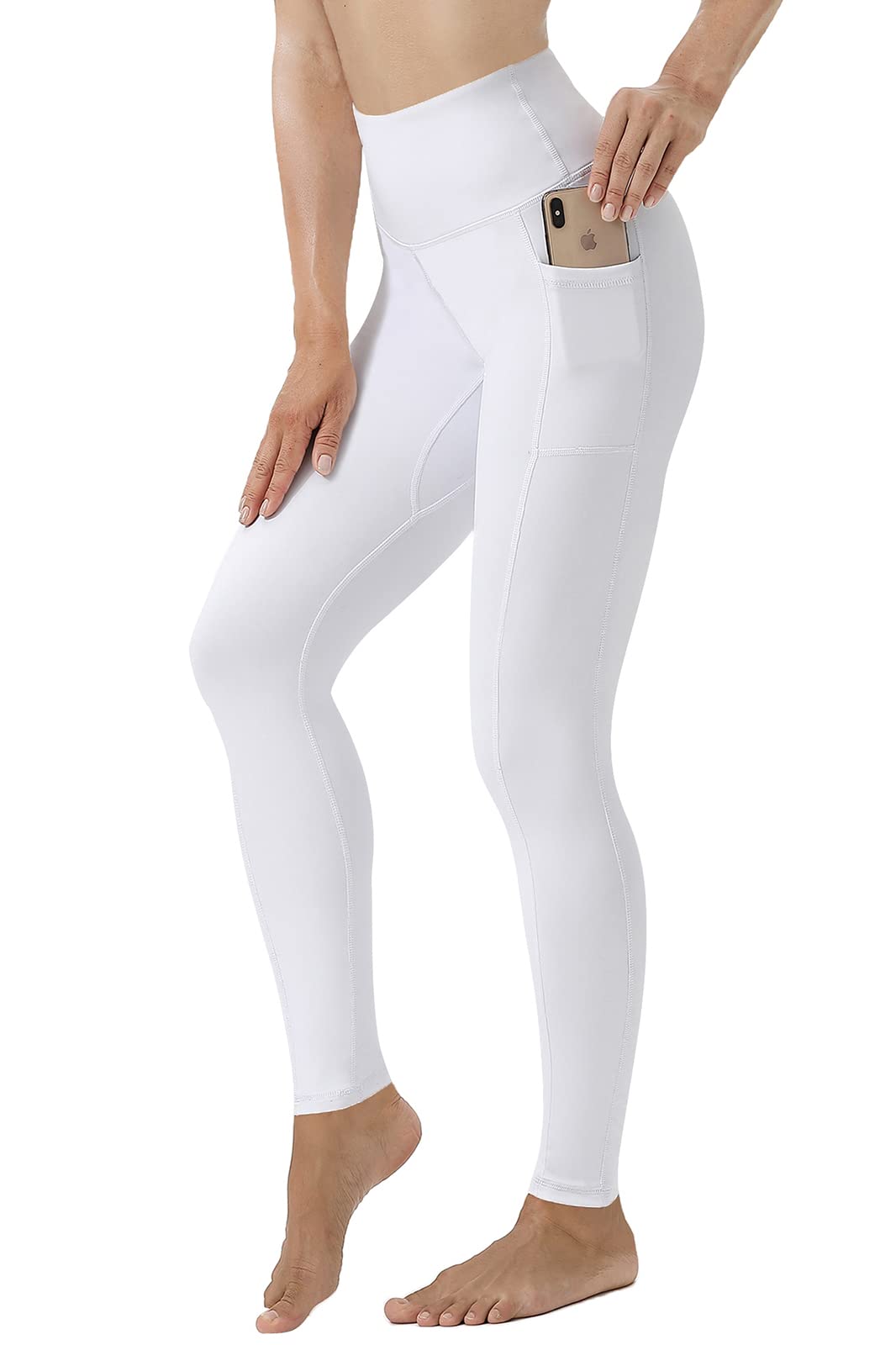 TYUIO High Waist Yoga Pants for Women with Pockets - Stretchy Running Workout Leggings - Perfect for Yoga, Gym, Running & Everyday Wear