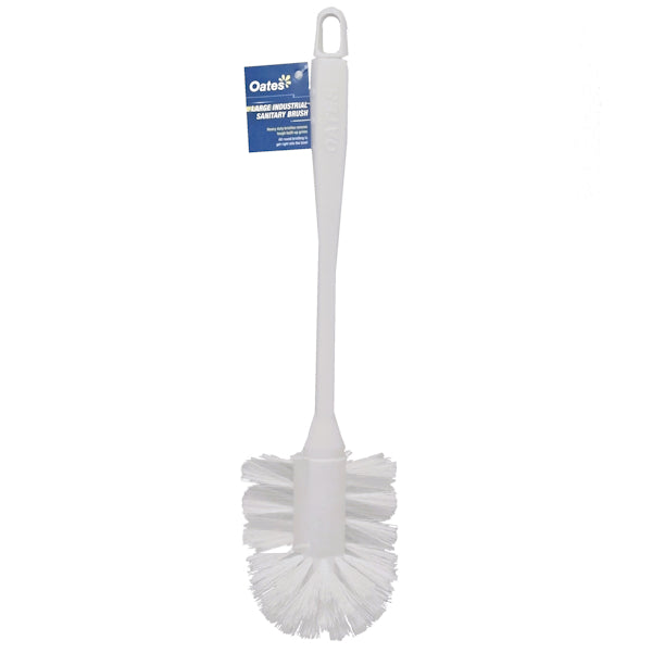 Oates Industrial Sanitary Brush Large - Heavy Duty Cleaning Brush for Commercial Kitchens, Restaurants & Food Processing Plants | Perfect for Deep Cleaning Floors, Walls & Equipment