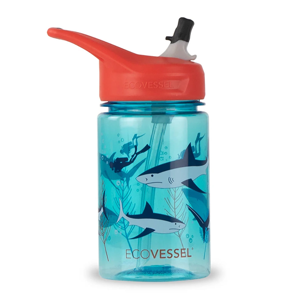 EcoVessel The Splash Kids 12oz Insulated Stainless Steel Water Bottle - Leak Proof & BPA Free - Perfect for School, Outdoor Play & Travel