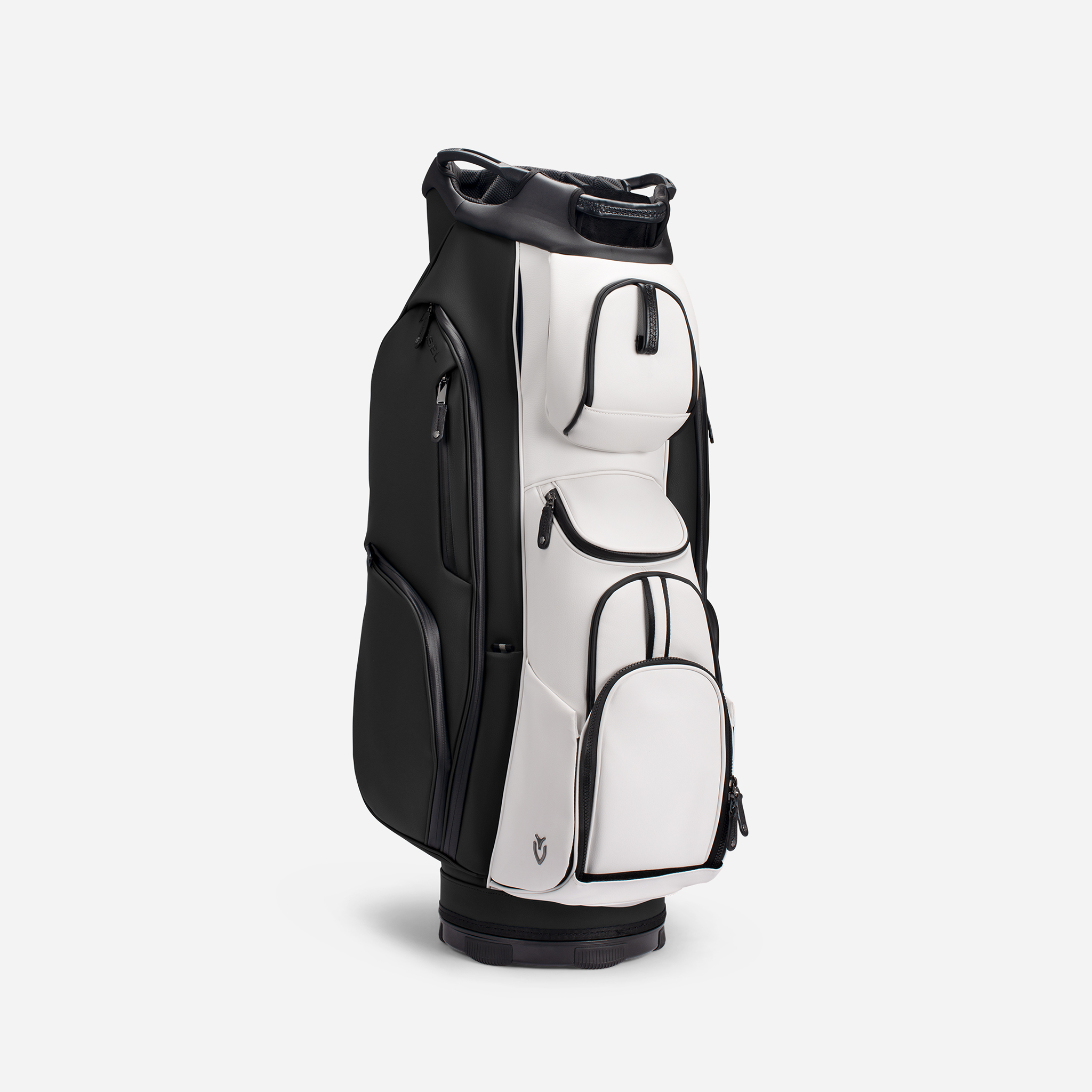 Luxury Professional Black and White Cart - Perfect for Office, Home, and Commercial Use