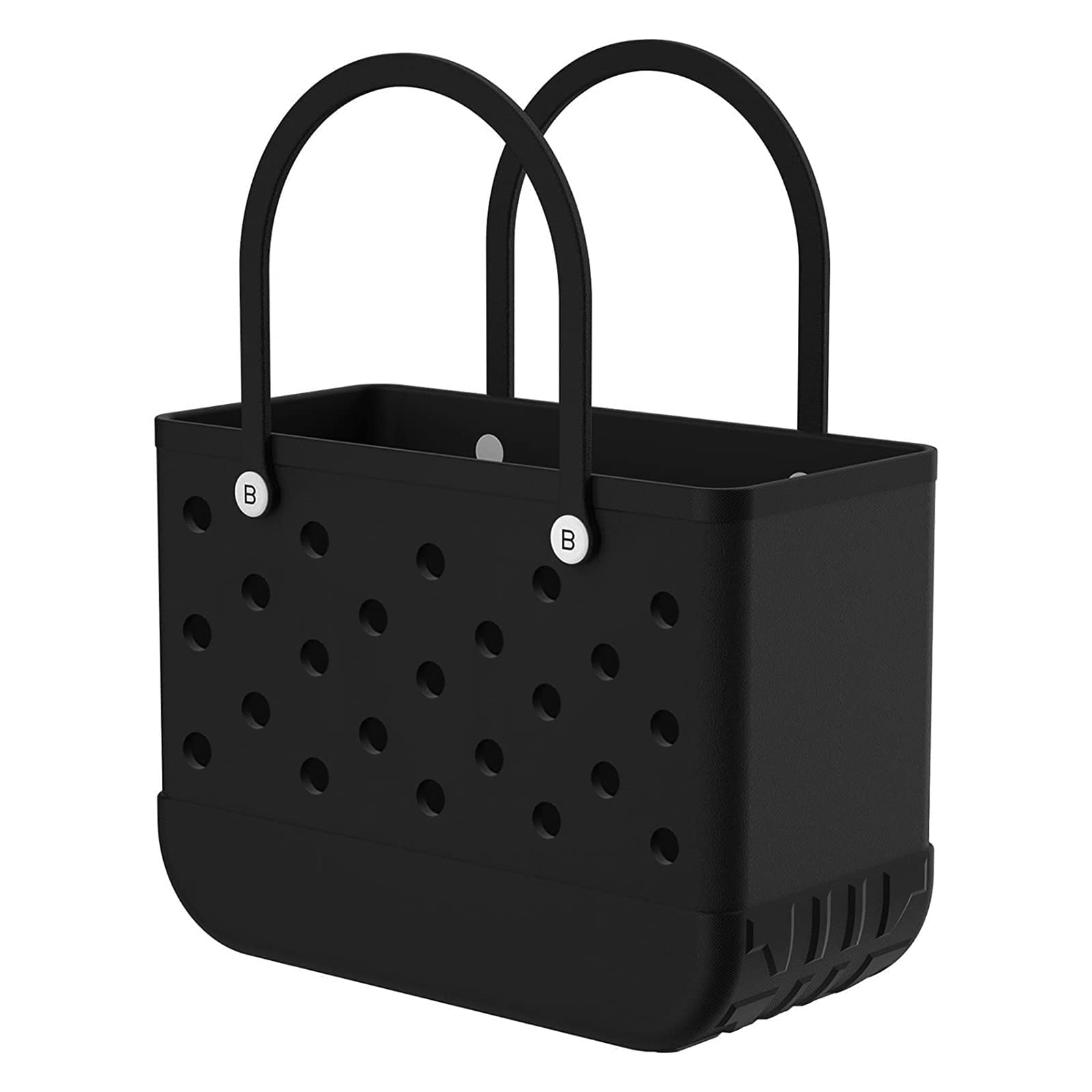 Sayelo Women's Waterproof EVA Beach Bag - Large Solid Color Handbag with Hole for Storage | Perfect for Pool, Beach, Travel & Gym Accessories