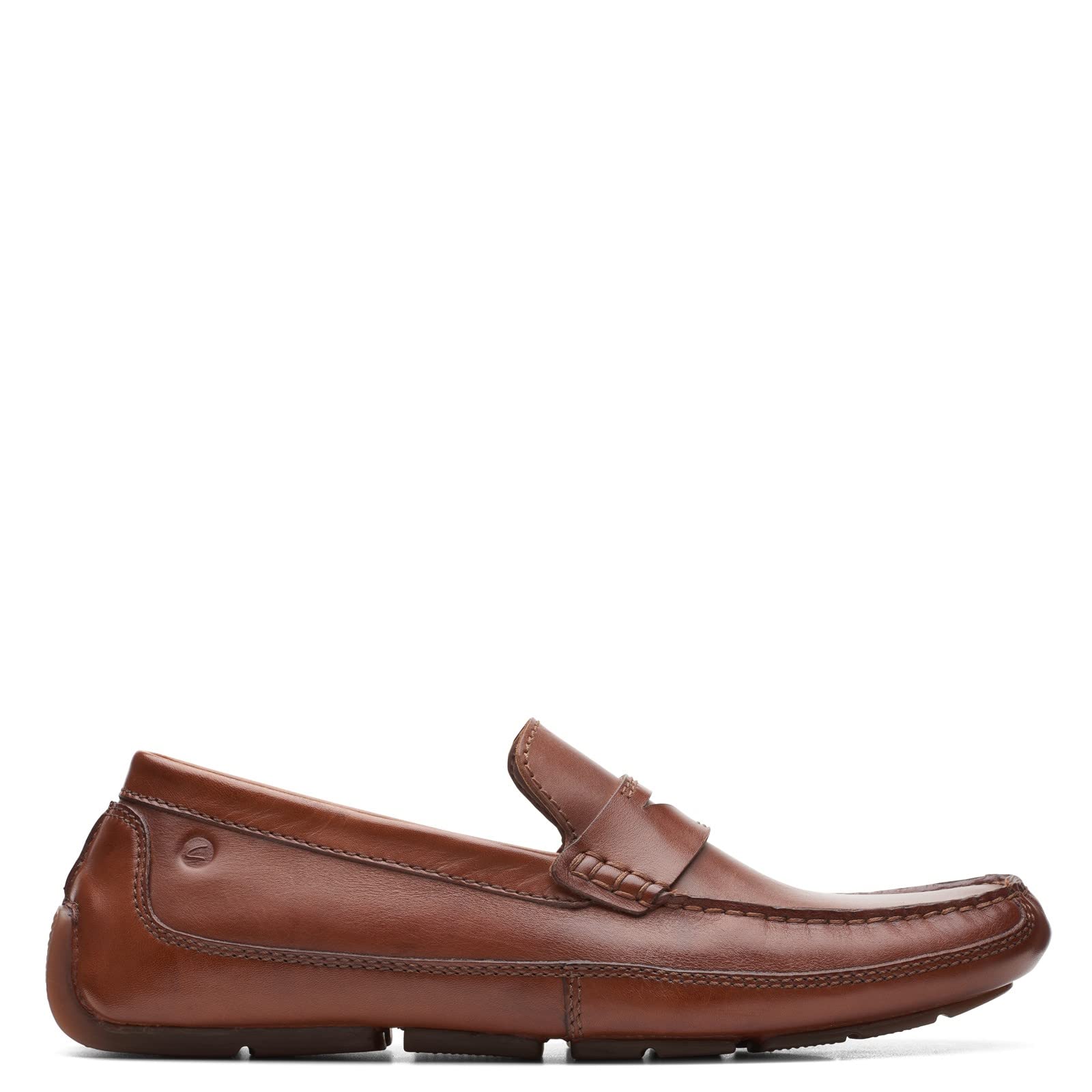 Clarks Men's Markman Way Loafer - Comfortable Leather Slip-On Shoes for Business Casual & Office Wear