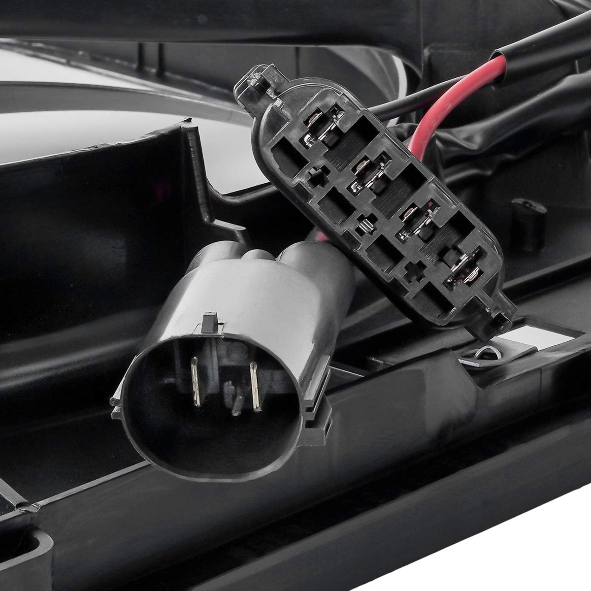 Auto Dynasty FO3115172 OE Style Radiator Cooling Fan Shroud Assembly - Compatible with 2006-2009 Ford Fusion & Mercury Milan | Perfect for Engine Cooling System Repair & Maintenance