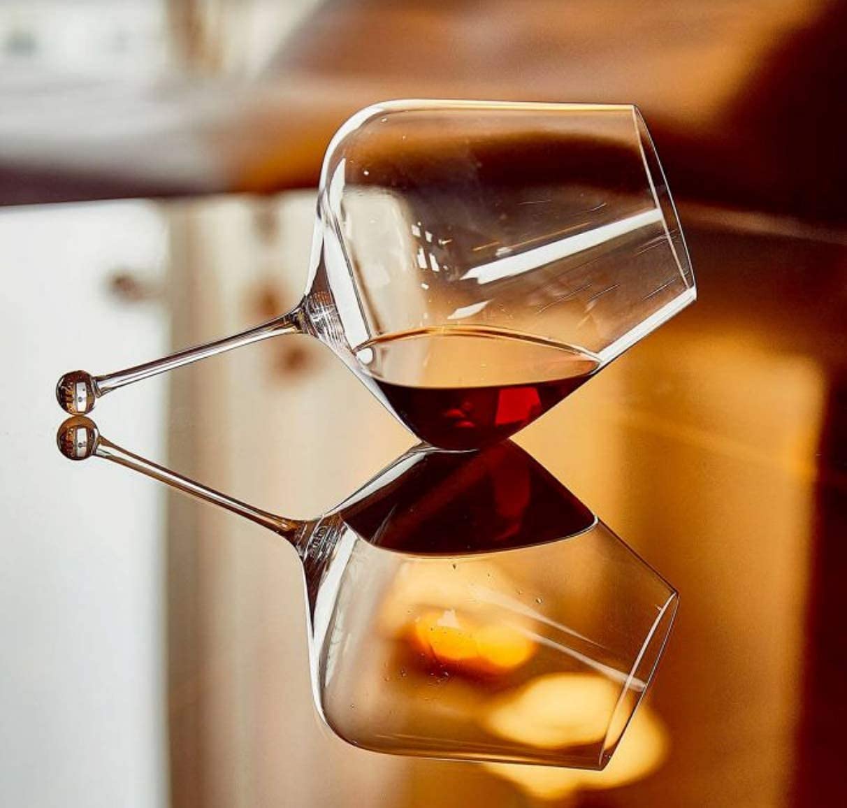 Zalto Denk'Art Gravitas Omega Wine Glass - Hand-Blown Crystal Tasting Glass for Red Wine, White Wine & Champagne | Perfect for Wine Tasting, Fine Dining & Special Occasions