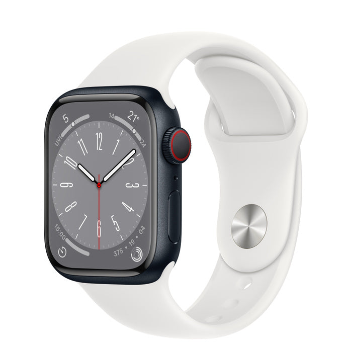 Apple Watch Series 8 GPS Smartwatch (45mm/41mm) - Fitness Tracker, Heart Rate Monitor, Sleep Tracking - Perfect for Running, Swimming & Everyday Use