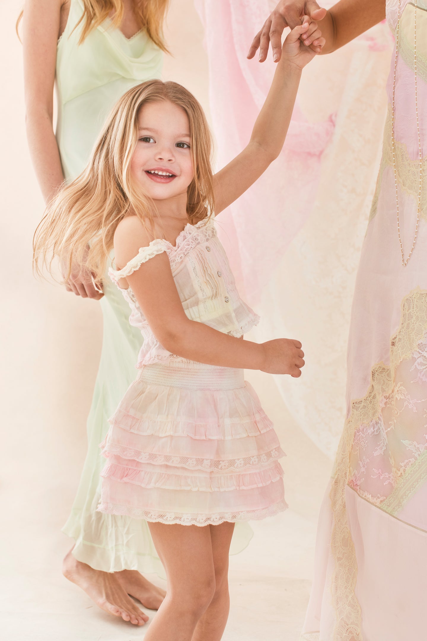 Girls' Billie Tie Dye Skirt - Colorful Summer Casual Skirt for Kids | Perfect for Beach, Playdates & Outdoor Activities