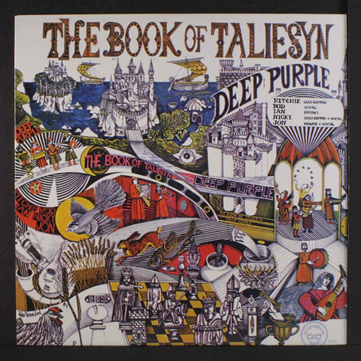 The Book of Taliesyn - Classic Progressive Rock Album by Deep Purple | Perfect for Vinyl Collectors & Music Enthusiasts