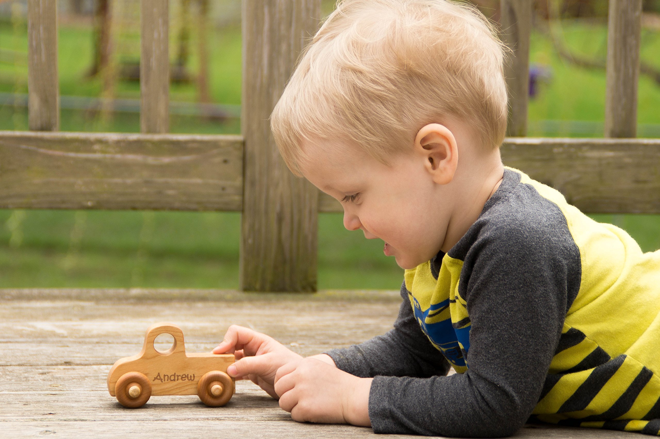 Best Wooden Toy Trucks for Kids - Durable & Safe Wooden Play Vehicles for Toddlers & Preschoolers - Perfect for Indoor & Outdoor Play, Birthday Gifts & Learning Activities