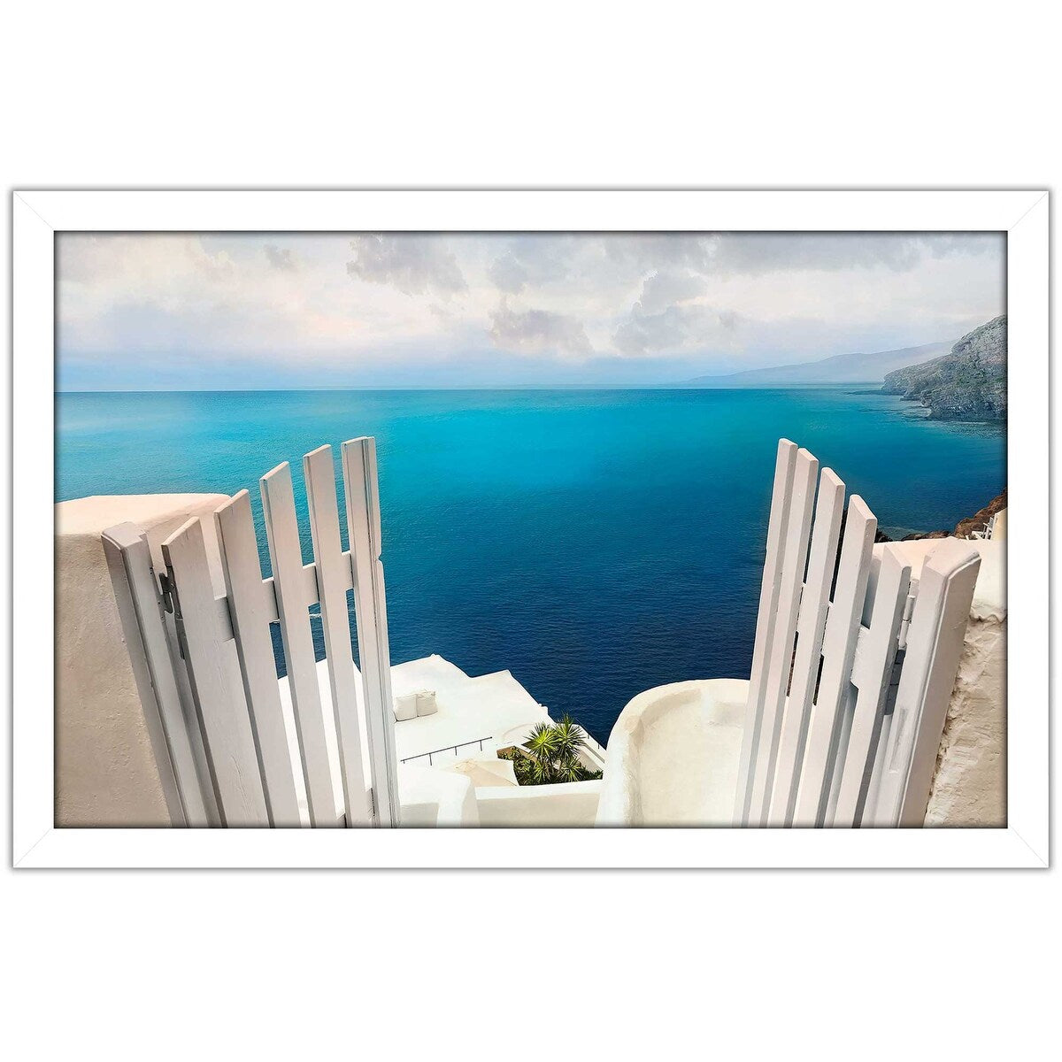 Blue Dreams by Mike Calascibetta - Premium Acrylic Wall Art Print - Modern Home & Office Decor - Perfect for Living Room, Bedroom or Gallery Display