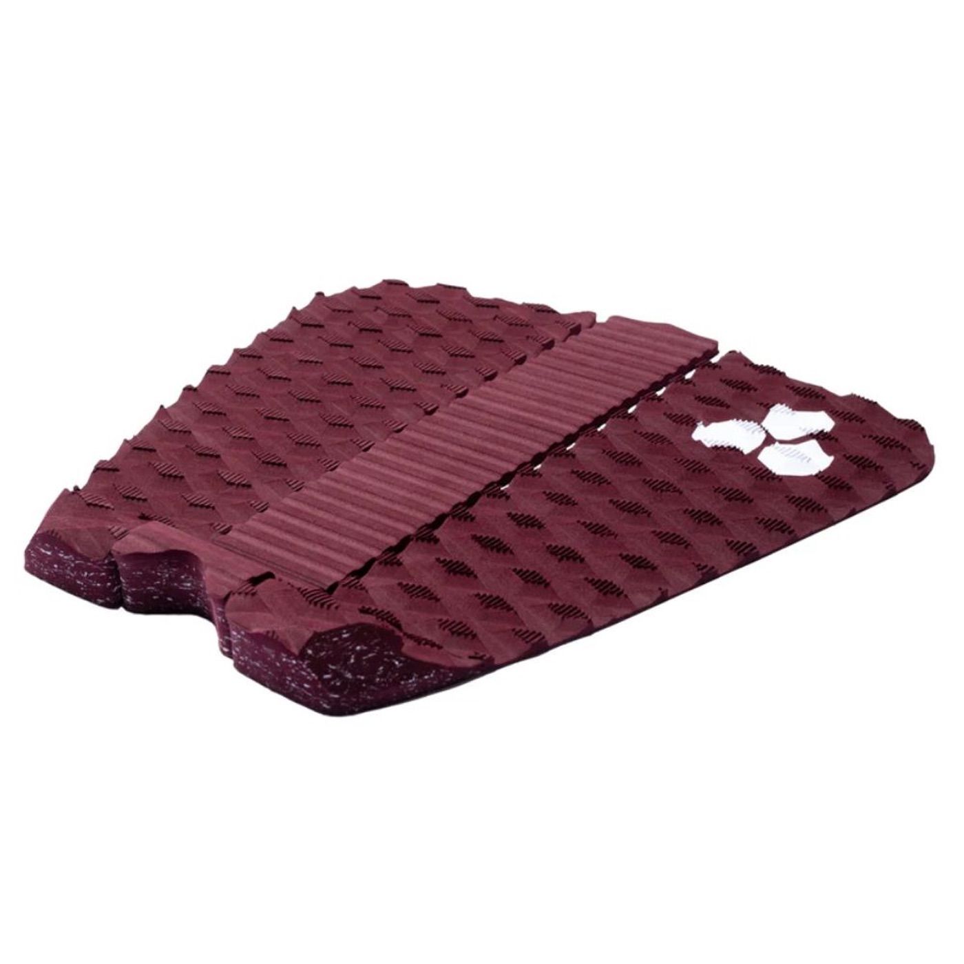 Channel Islands FCS Tail Pad - Premium Surfboard Deck Grip for Enhanced Traction & Control - Merlot Ocean Color - Ideal for Surfing, Paddleboarding & Water Sports
