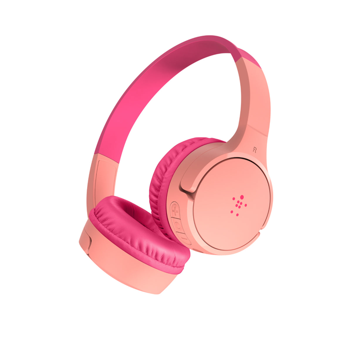 Belkin SoundForm Mini Kids Wireless Headphones - Pink | Bluetooth Headset for Children | Perfect for School, Travel & Home Use