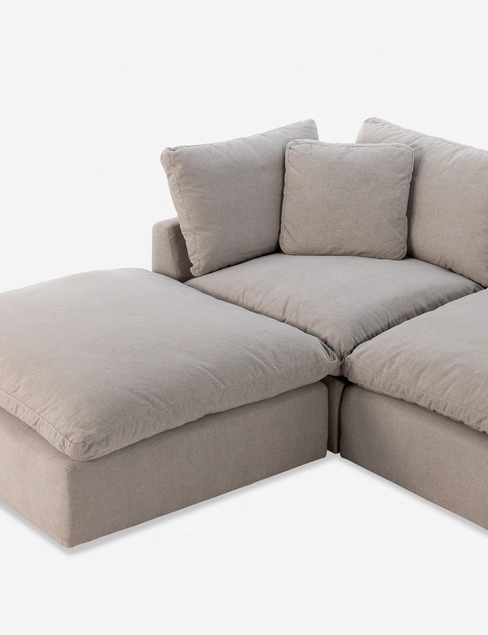 Bernard Sectional Sofa - Modern L-Shaped Couch with Reversible Chaise for Living Room, Family Room, and Home Theater Comfort
