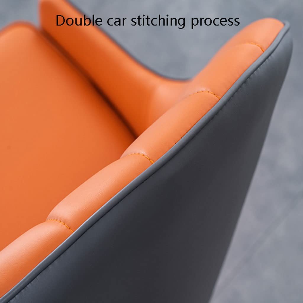 Premium Microfiber Leather Dining Chairs - Soft Padded Seat with Sturdy Beech Wood Legs for Kitchen, Living Room & Bar Counter | Modern Home Decor & Comfortable Seating Solution