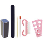 DL Pedicure Disposable Kit - Professional Nail Care Set for Home & Salon Use - Perfect for Manicures, Pedicures, and Travel Hygiene