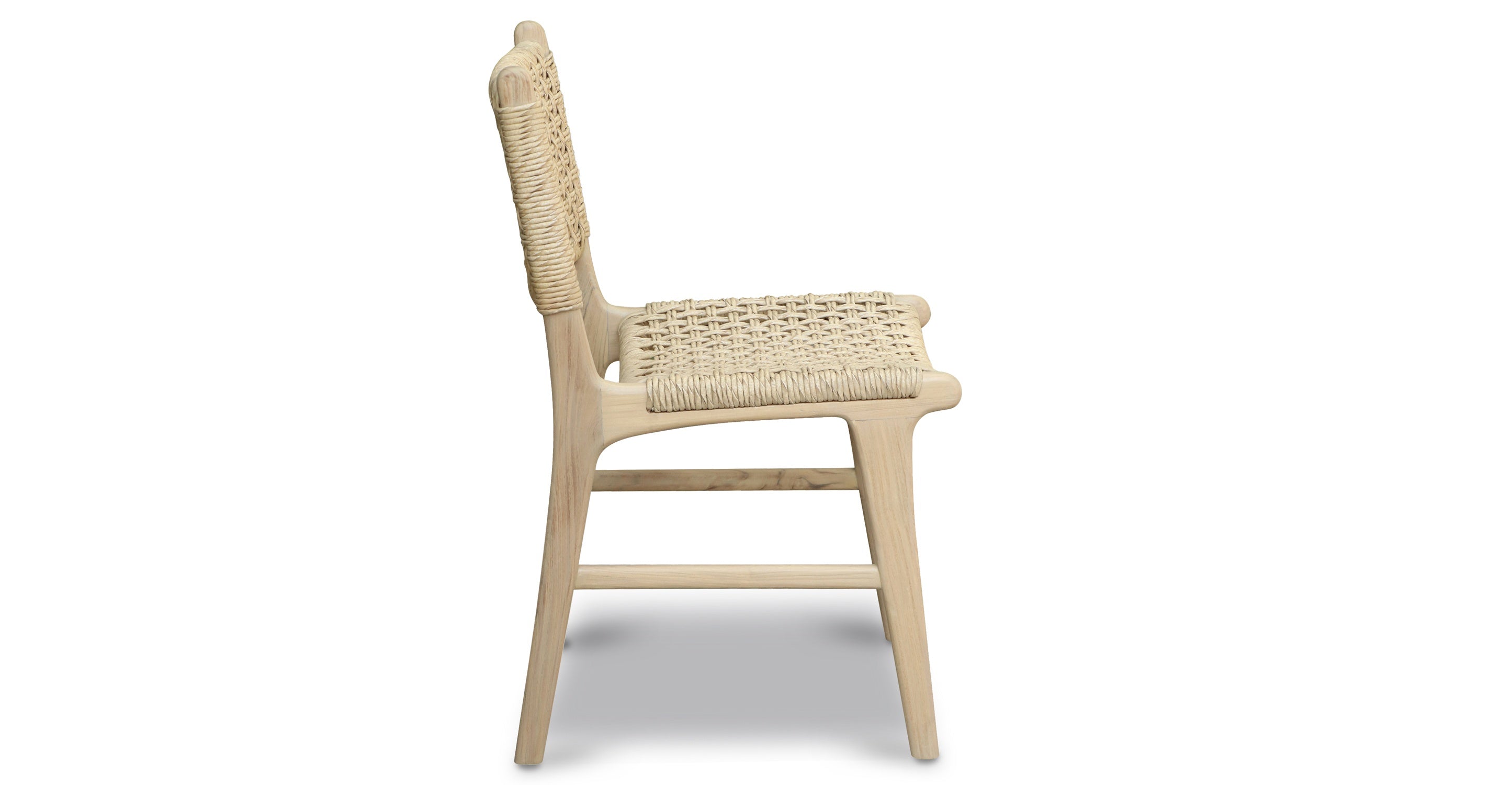 Modern Indoor/Outdoor Dining Chair - Lightweight, Durable & Weather-Resistant for Patio, Garden, Restaurant & Home Use