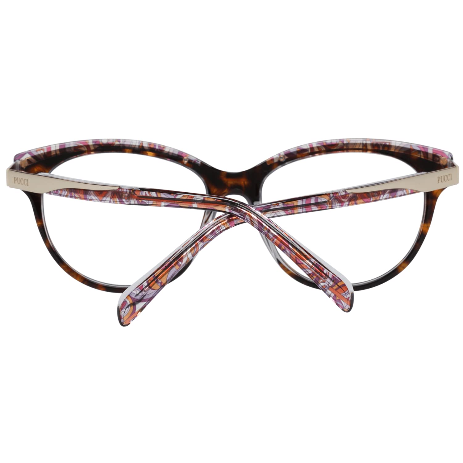 Emilio Pucci EP5038 Eyeglasses - Dark Havana Acetate Frame, 53mm Lens Diameter for Women & Men | Stylish Prescription & Reading Glasses | Perfect for Office, Driving & Everyday Wear