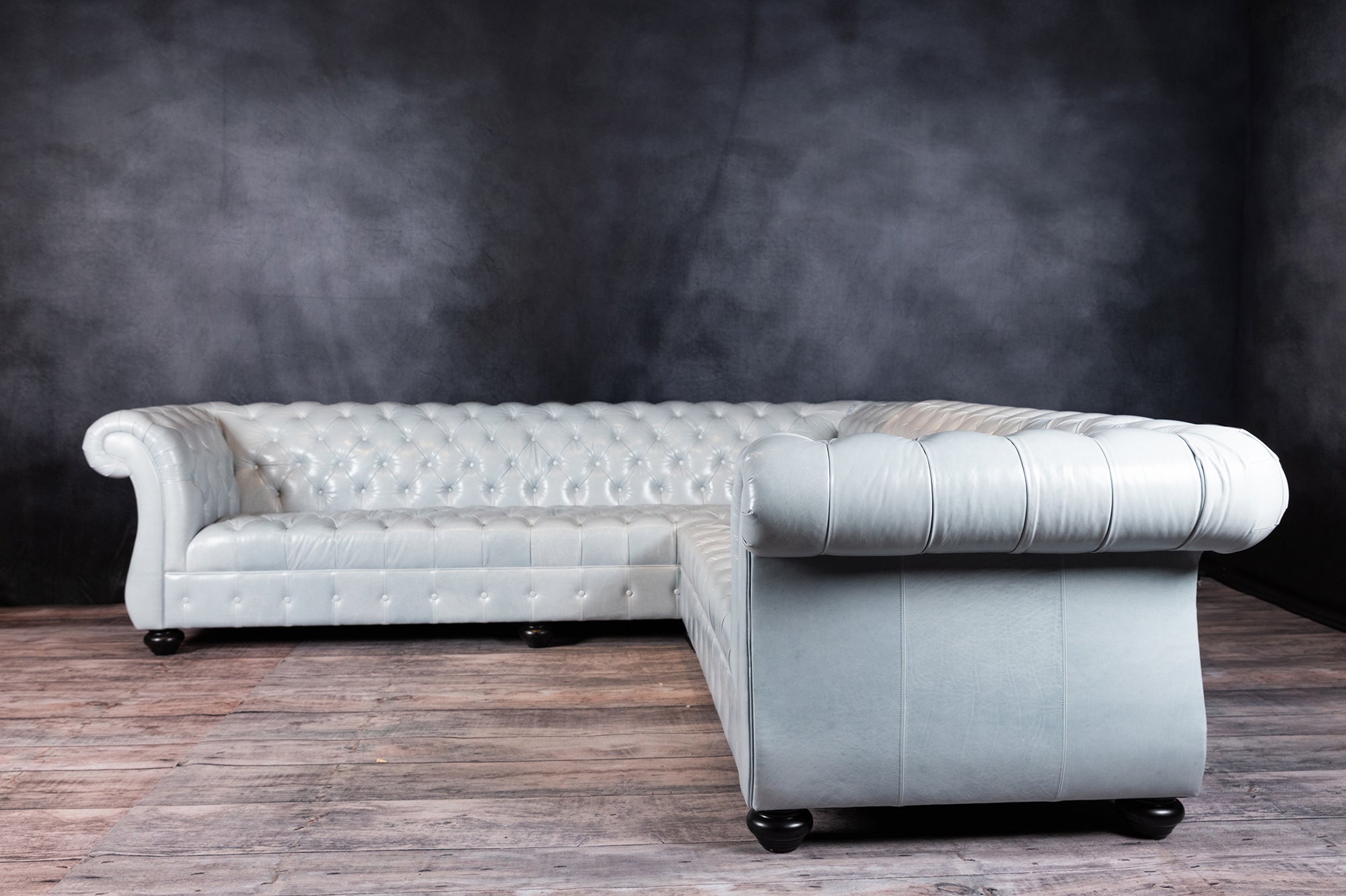 Luxury CASA BERGAMO Genuine Leather Sectional Sofa - Modern Living Room Furniture for Home Theater & Family Gatherings