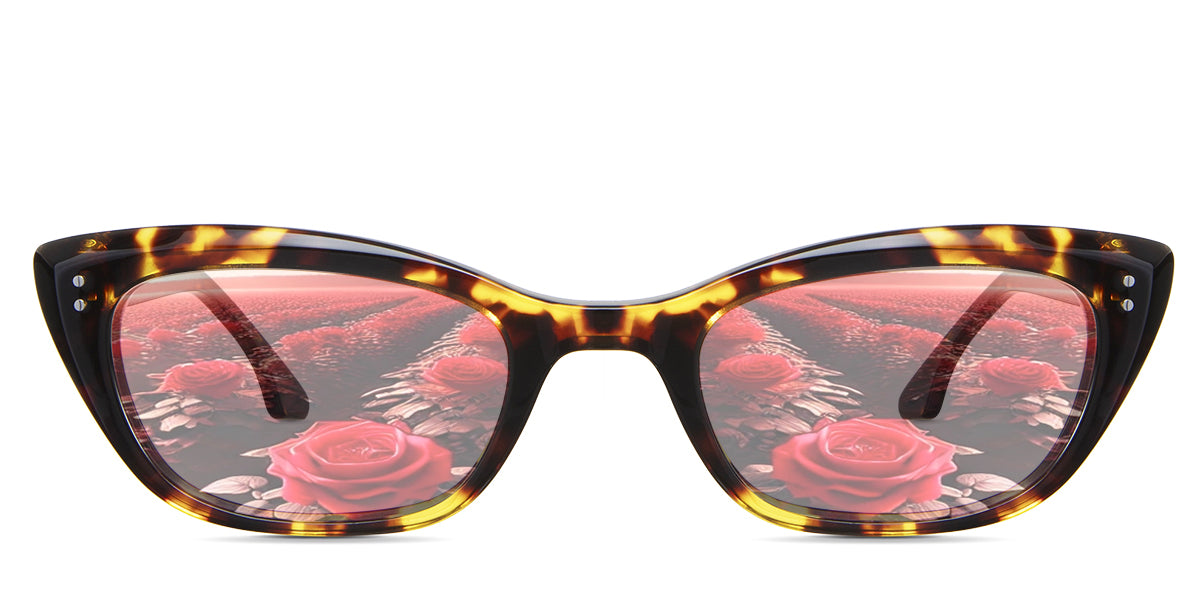 Judy Women's Prescription Tinted Glasses - Stylish & UV Protection for Everyday Wear, Driving, and Outdoor Activities