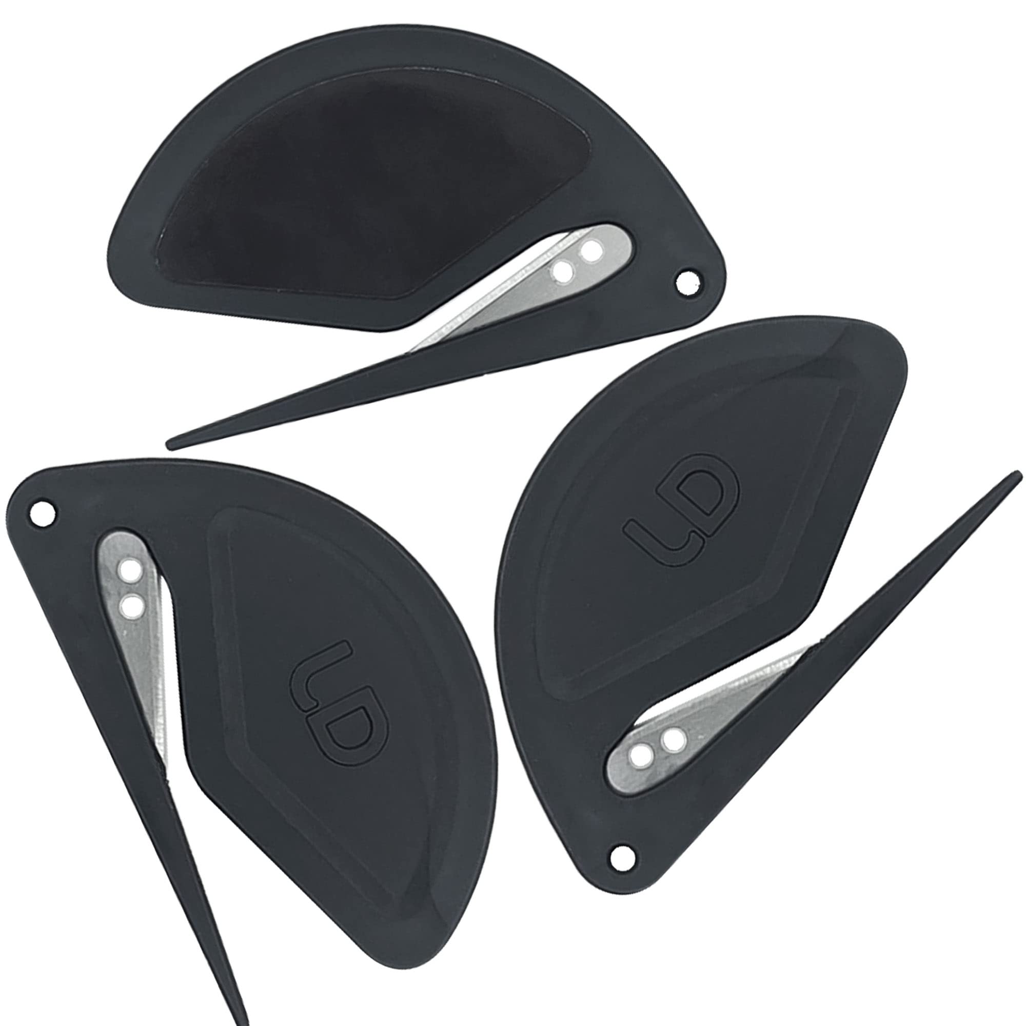 Magnetic Letter Openers - Black Desk Organizer for Office & Home