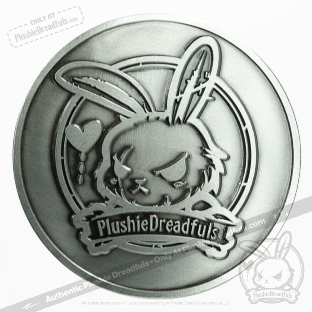 Plushie Dreadfuls Collectible Zodiac Rabbit Coin - Cute Animal-Themed Coin for Collectors, Gifts & Home Decor | Perfect for Chinese New Year, Birthday Presents & Coin Collections