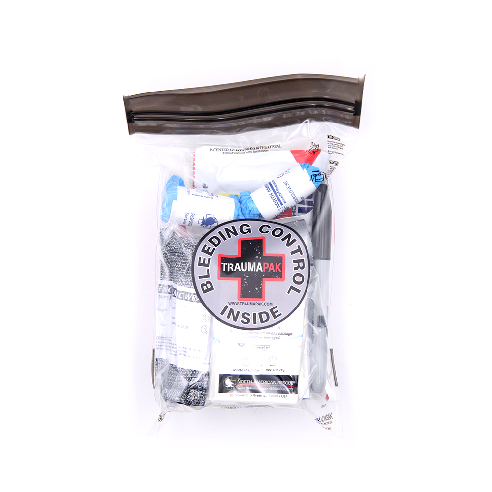 Combat Trauma Pak - First Aid Kit for Emergency & Survival Situations | Military-Grade Medical Supplies for Outdoor, Hiking, and Tactical Use