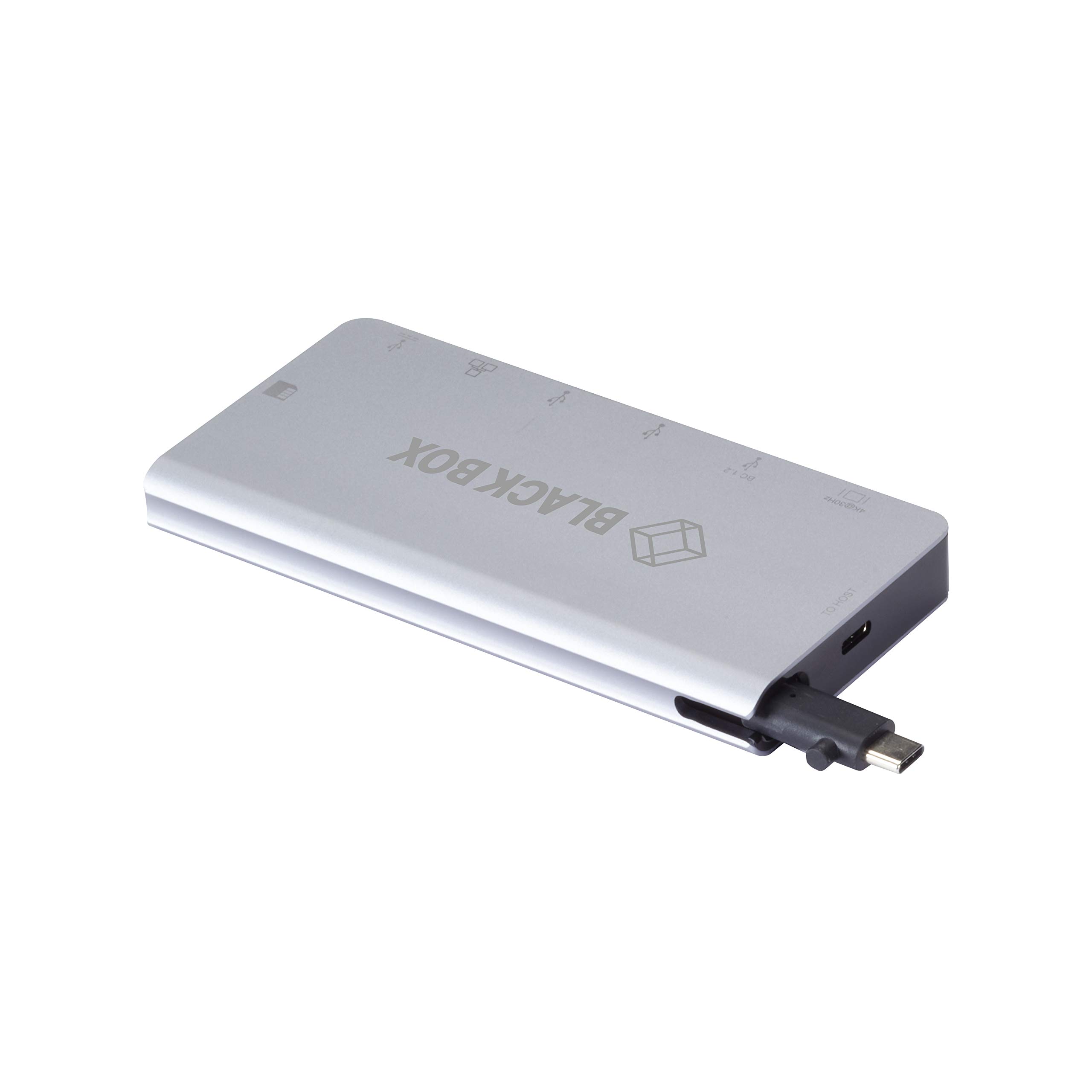 BLACK BOX USB-C Docking Station - Multi-Port Adapter for Laptops & Computers | Connect Monitors, Keyboards & More | Perfect for Home Office & Remote Work