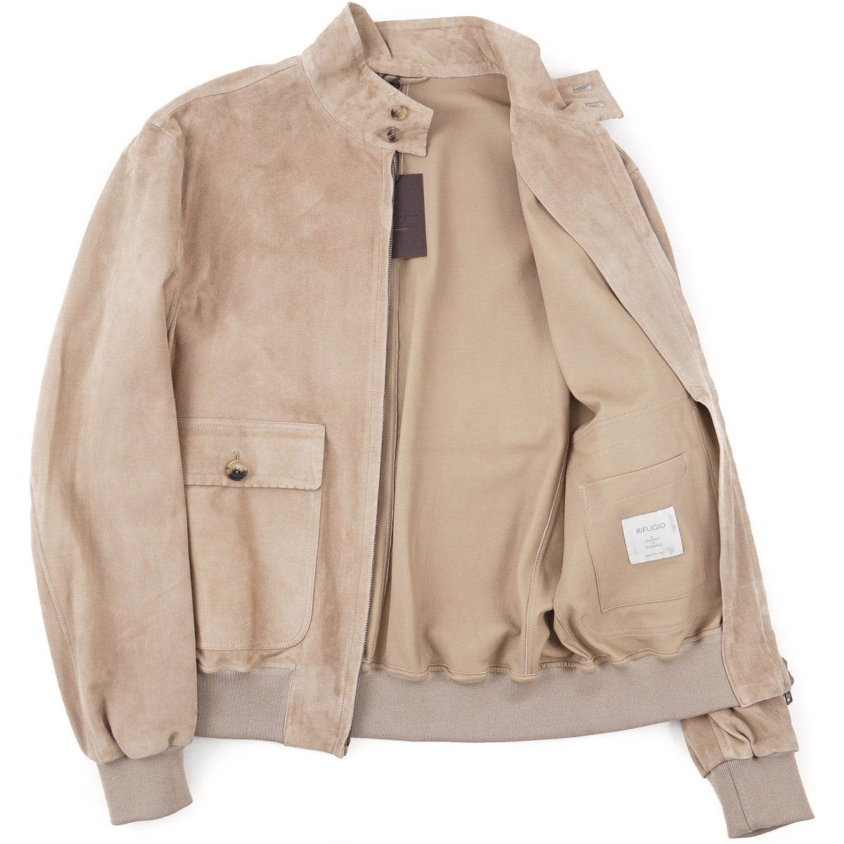 Premium Unlined Suede Bomber Jacket for Men - Lightweight & Stylish Outerwear for Casual Wear, Date Nights & Fall Fashion