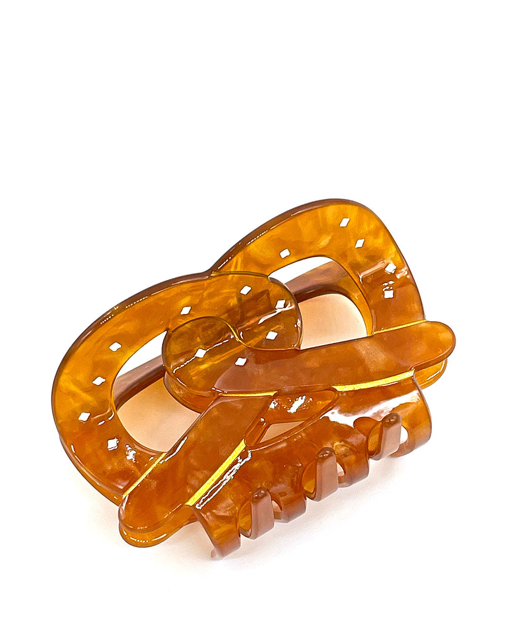 Large Pretzel Hair Claw Clip for Women - Non-Slip Hair Clips for Thick Hair - Perfect for Ponytails, Buns & Updos - Hair Accessories for Daily Use & Special Occasions